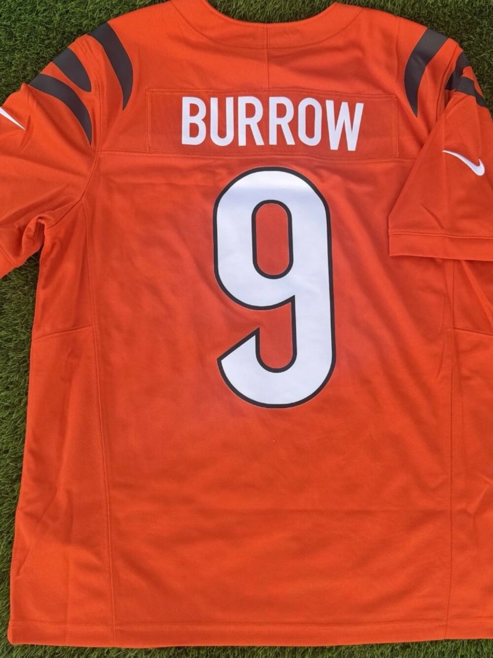 Joe Burrow Orange Vapor Stitched Jersey